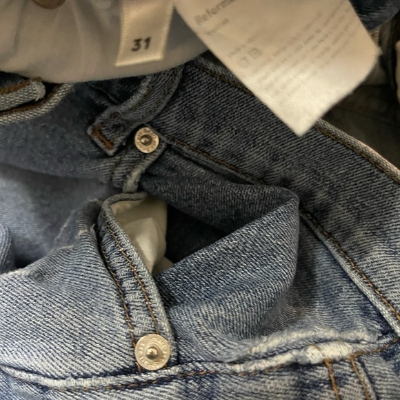 Reformation Serena High Skinny Crop Jeans Size 31 - Picture 3 of 9